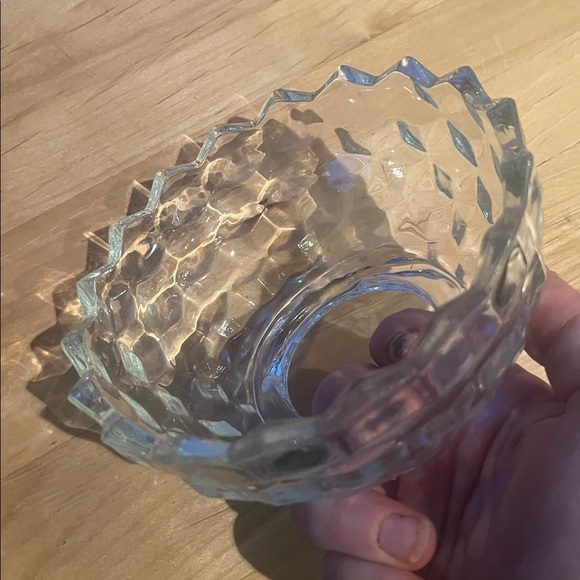 1/2 TOP ONLY Homco diamond point sphere fairy lamp - Picture 2 of 3